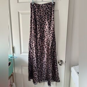 Maxi Leopard Skirt